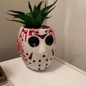 Glass Jason fake plant figure